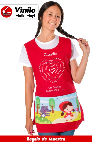 ESTOLA MAESTRA CAPERUCITA ROJA...
