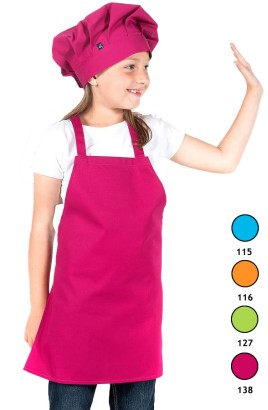 GREMBIULE COLORANTE DA CHEF PER BAMBINI