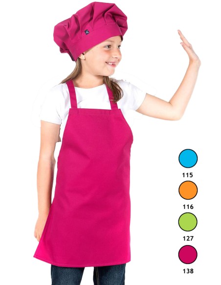 DELANTAL COLOR CHEF INFANTIL