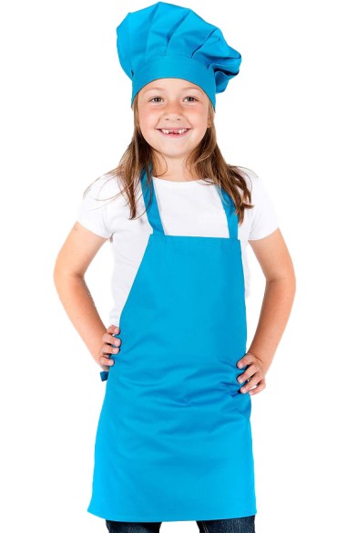 DELANTAL COLOR CHEF INFANTIL