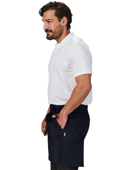 GREMBIULE CORTO COLORI TWILL POLIÉSTER