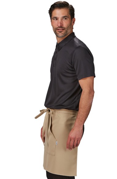 GREMBIULE CORTO COLORI TWILL POLIÉSTER