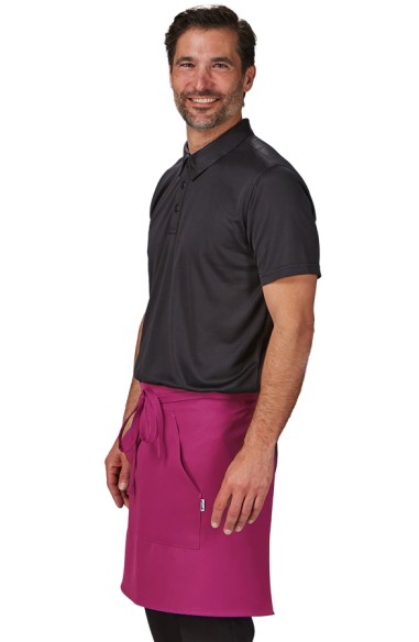 GREMBIULE CORTO COLORI TWILL POLIÉSTER