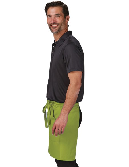 GREMBIULE CORTO COLORI TWILL POLIÉSTER