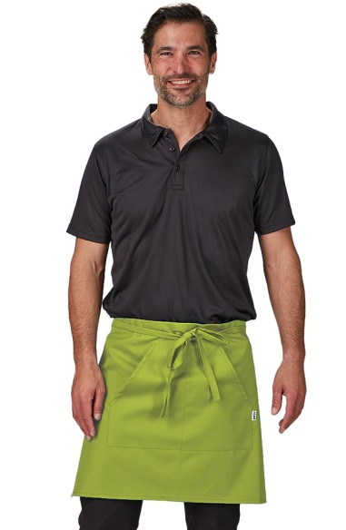 GREMBIULE CORTO COLORI TWILL POLIÉSTER