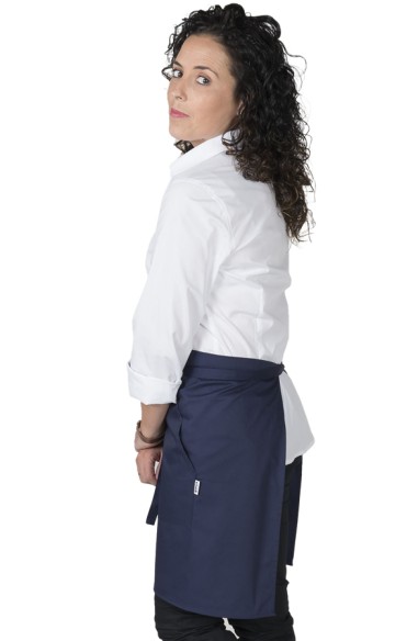 GREMBIULE CORTO COLORI TWILL POLIÉSTER