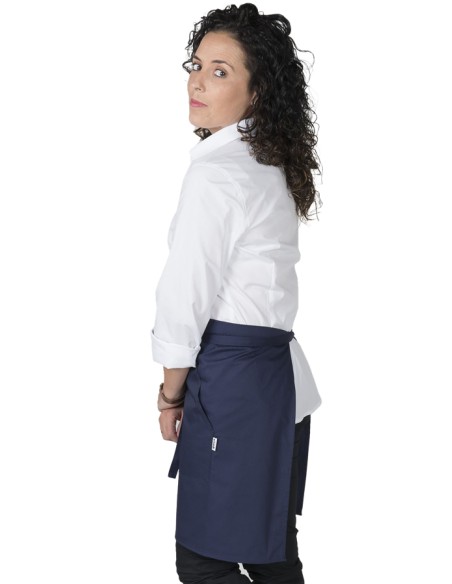 GREMBIULE CORTO COLORI TWILL POLIÉSTER