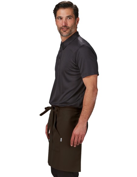 GREMBIULE CORTO COLORI TWILL POLIÉSTER