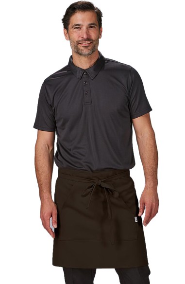 GREMBIULE CORTO COLORI TWILL POLIÉSTER