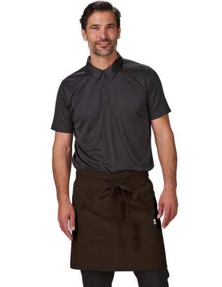 GREMBIULE CORTO COLORI TWILL POLIÉSTER