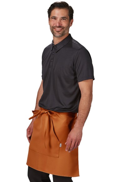 GREMBIULE CORTO COLORI TWILL POLIÉSTER