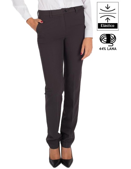 PANTALON MUJER CON BOLSILLOS CONFORT