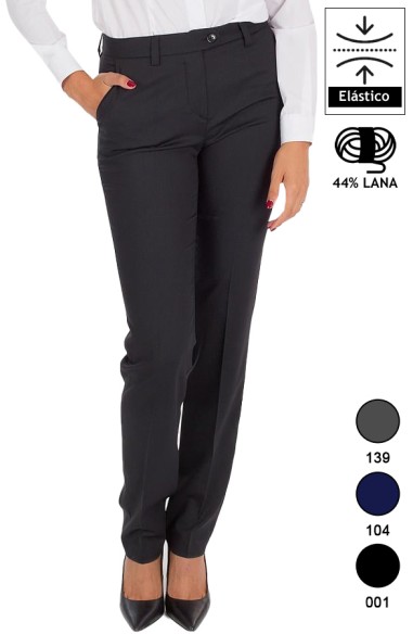 PANTALON MUJER CON BOLSILLOS CONFORT