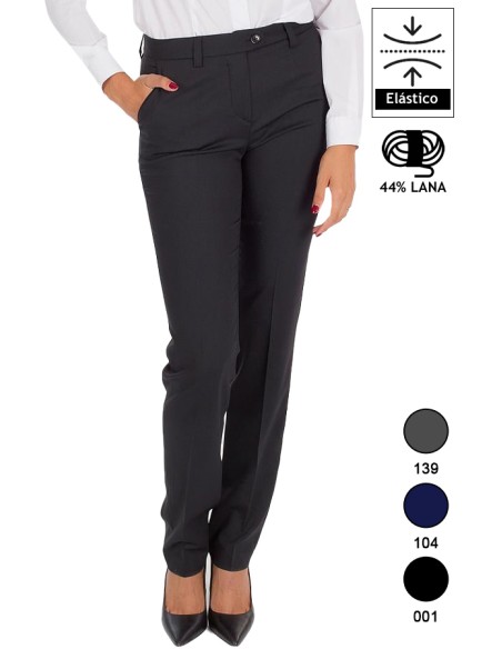 PANTALONI DONNA CON TASCHE CONFORT