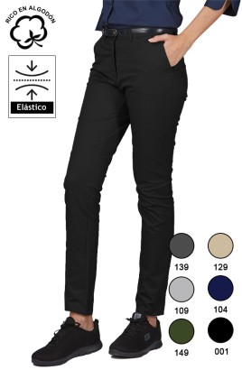 PANTALON MUJER CHINO COLD