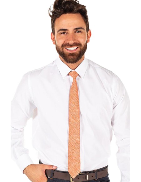 CORBATA CON NUDO ARPILLERA PALA ESTRECHA