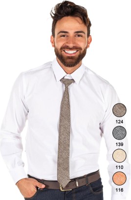CORBATA CON NUDO ARPILLERA