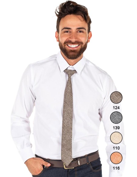 CORBATA CON NUDO ARPILLERA