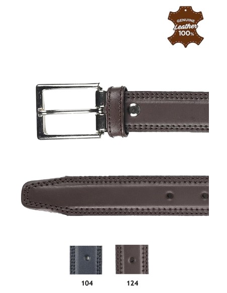 CINTURA IN PELLE UOMO