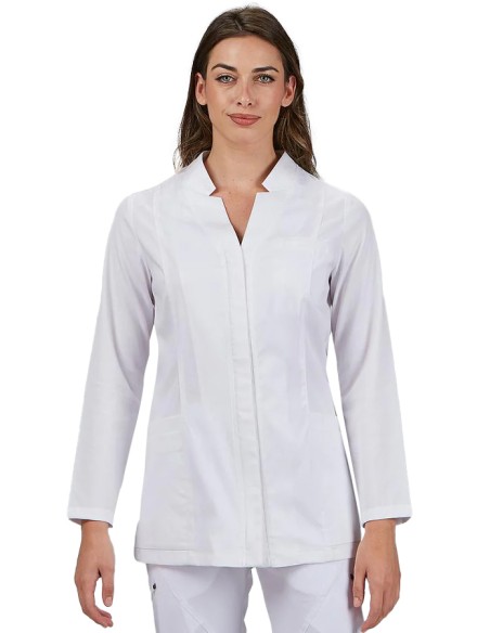 CAMICE CORTA BIANCA M/L DONNA MARILIA