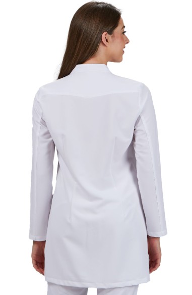 BATA BLANCA M/L MUJER LEA