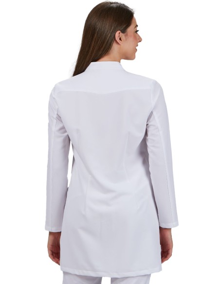 BATA BLANCA M/L MUJER LEA