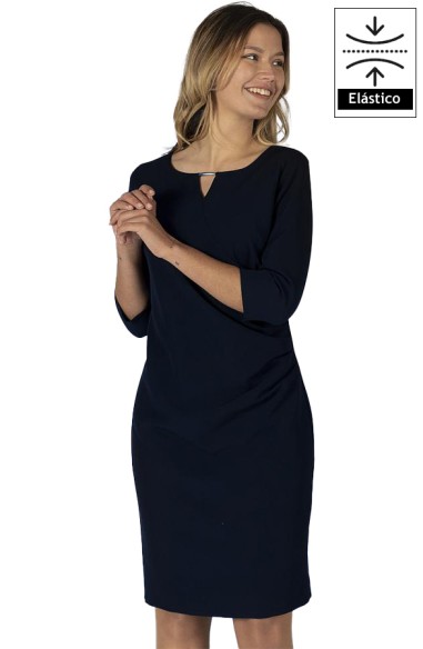 VESTIDO DRAPEADO TRIVIAL