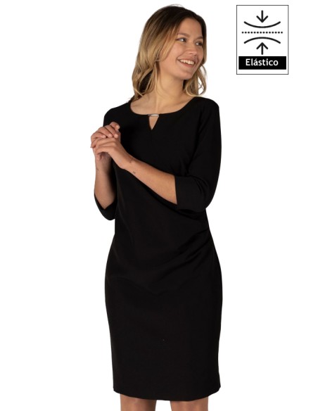VESTIDO DRAPEADO TRIVIAL