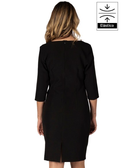 VESTIDO DRAPEADO TRIVIAL