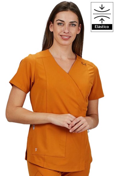 CAMICE SCHIENNA ARRICCIATA M/C DONNA ELIRA