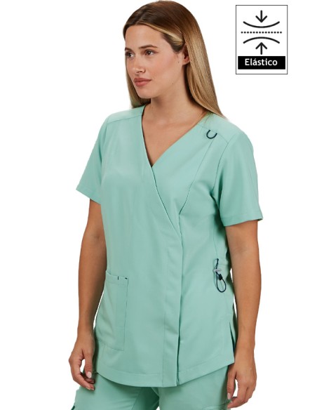 BLUSA MUJER FRUNCIDO ESPALDA M/C ELIRA