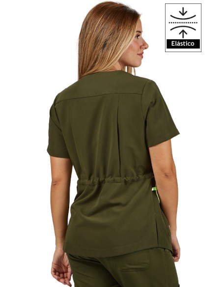 CAMICE SCHIENNA ARRICCIATA M/C DONNA ELIRA