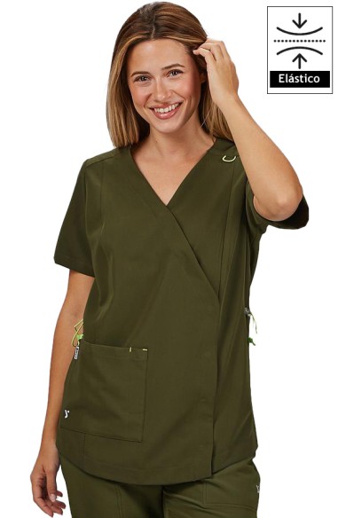 CAMICE SCHIENNA ARRICCIATA M/C DONNA ELIRA