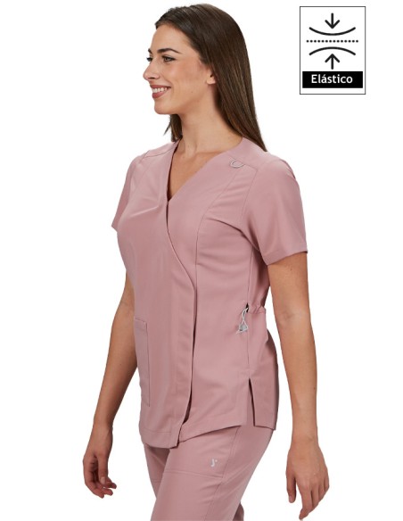 BLUSA MUJER FRUNCIDO ESPALDA M/C ELIRA