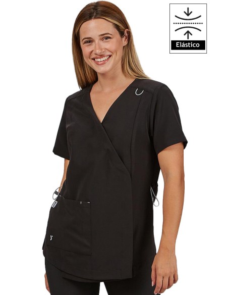 CAMICE SCHIENNA ARRICCIATA M/C DONNA ELIRA