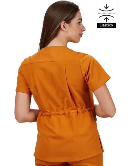 BLUSA MUJER FRUNCIDO ESPALDA M/C ELIRA