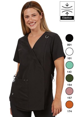 BLUSA MUJER FRUNCIDO ESPALDA M/C ELIRA