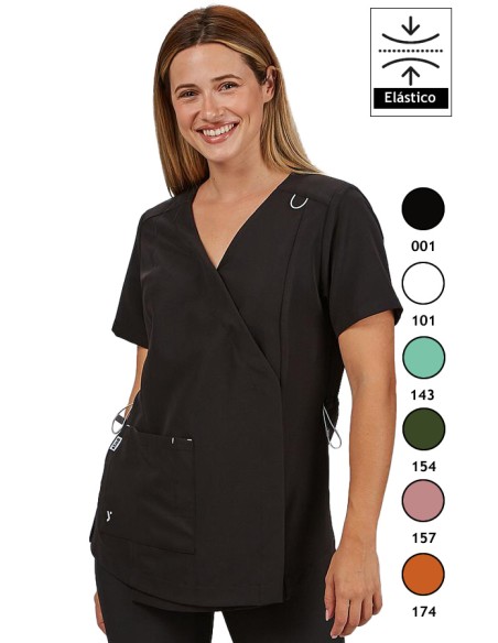 BLUSA MUJER FRUNCIDO ESPALDA M/C ELIRA