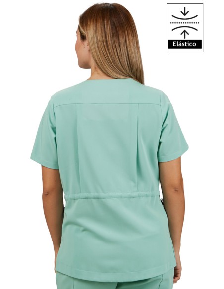 BLUSA MUJER FRUNCIDO ESPALDA M/C ELIRA