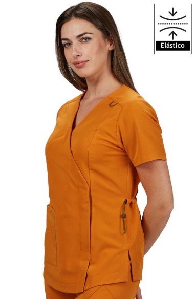 CAMICE SCHIENNA ARRICCIATA M/C DONNA ELIRA