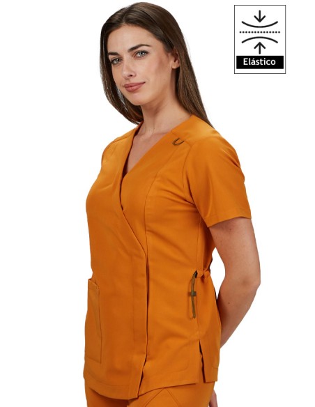 CAMICE SCHIENNA ARRICCIATA M/C DONNA ELIRA