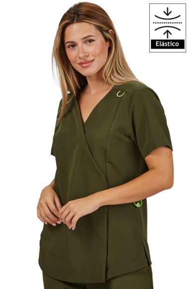 BLUSA MUJER FRUNCIDO ESPALDA M/C ELIRA