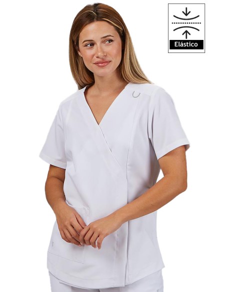 BLUSA MUJER FRUNCIDO ESPALDA M/C ELIRA