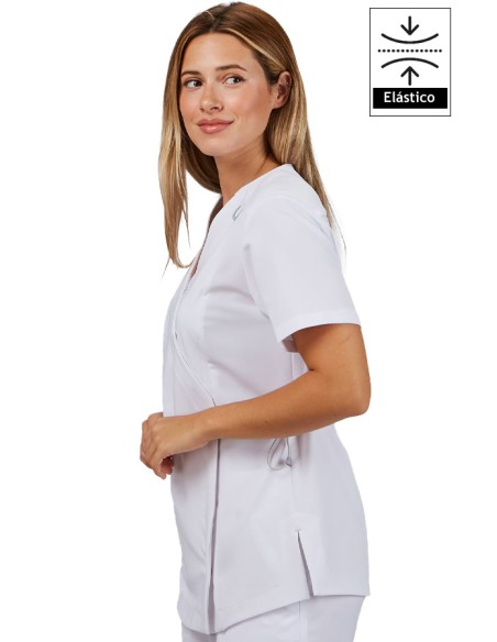 BLUSA MUJER FRUNCIDO ESPALDA M/C ELIRA