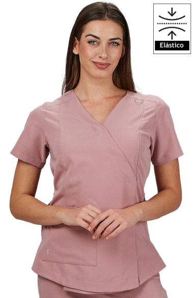 BLUSA MUJER FRUNCIDO ESPALDA M/C ELIRA