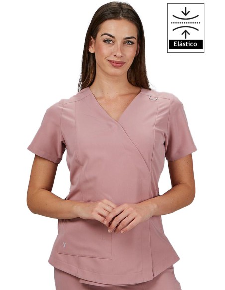 BLUSA MUJER FRUNCIDO ESPALDA M/C ELIRA