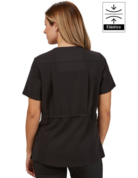 BLUSA MUJER FRUNCIDO ESPALDA M/C ELIRA