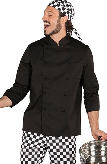 Chaqueta Chef manga larga