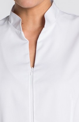 CASACA CUELLO ALTO CON CREMALLERA PARCIAL INVISIBLE 2