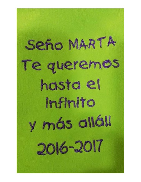 BORDADO DEDICATORIA